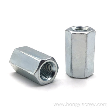 Stainless Steel Sleeve Barrel Long Hex Coupling Nut